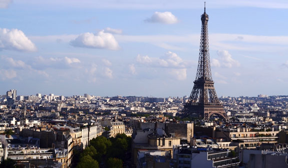 Modeld may choose to live in beautiful cities such as Paris