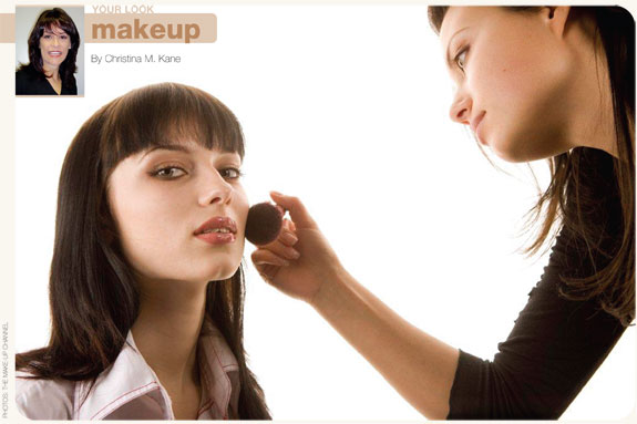 goth makeup styles. Make-up by Christina M. Kane