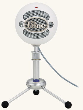 Snowball mic for Pageantry PodCast