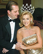 Mrs International Marianne Oden and husband, Kevin.