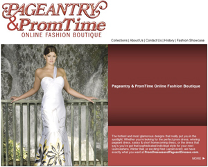 Pageantry and PromTime Online Fashion Boutique
