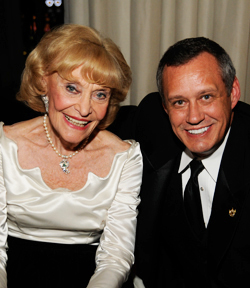Miss America 1943 Jean Bartel and Pageantry CEO Carl Dunn