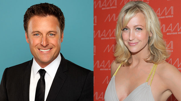 Miss America hosts Chris Harrison and Lara Spencer