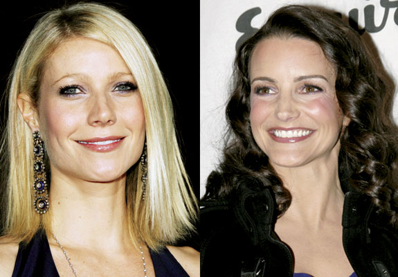 Gwyneth Paltrow and Kristen Davis