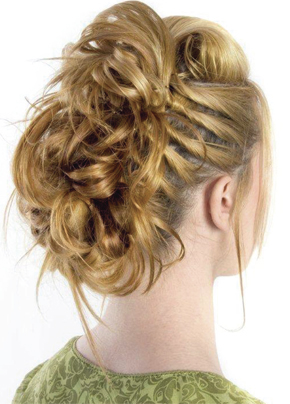 Curly Updo hairstyle