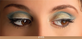 Model Megan Clementi - eyes