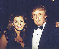 Ali Landry and Donald Trump