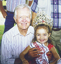 Jimmy Carter and Kalli Gill