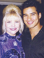 Mario Lopez and Mary West