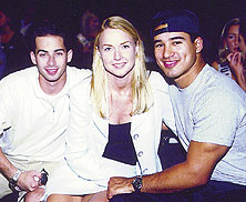 Mario Lopez and Maureen 