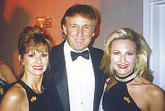 Kathy Wheatley and Donald Trump