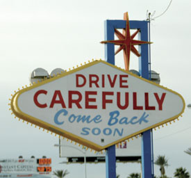 Las Vegas Exit Sign