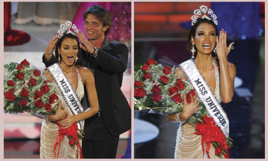 Tears of Joy - Miss Universe 2006 is crowned