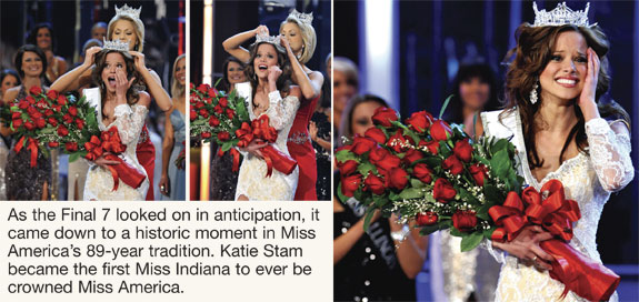 Miss America 2009 Katie Stam Crowned