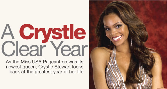 Miss USA 2008 - Crystal Stewart Interview