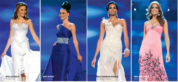 Miss Universe 2009 - Top 5 Evening Gowns