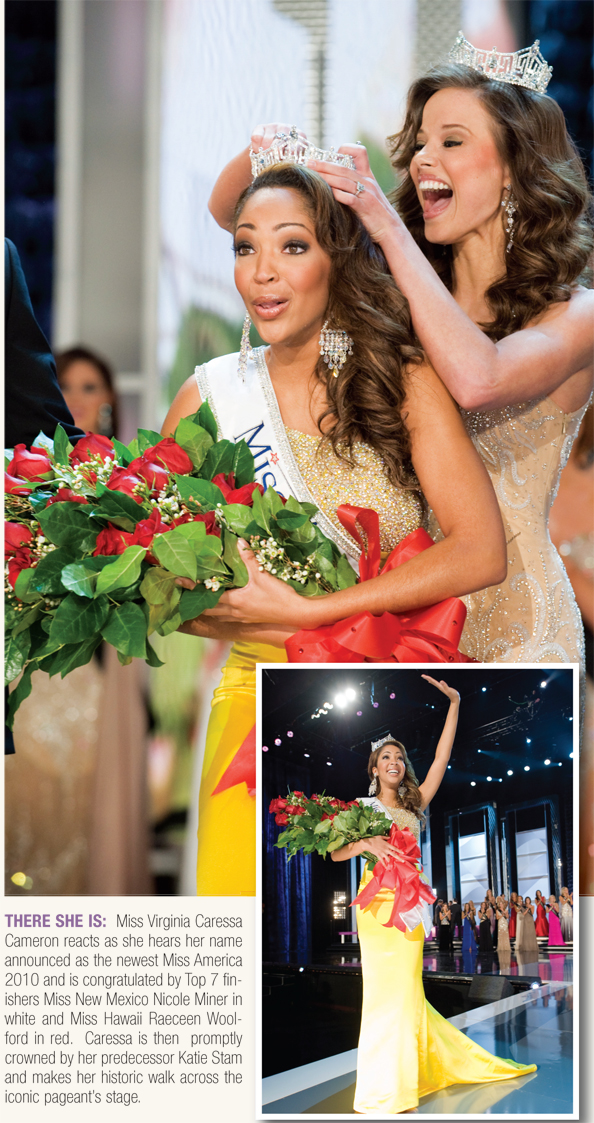Caressa's Crowning as Miss America 2010