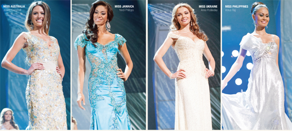 Top 5 in Evening Gowns