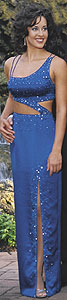 Blue Partytime gown