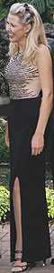 Black Basant gown