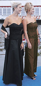 Black and Red L'Pogee gowns
