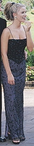 Black and Purple Je Matadi gown