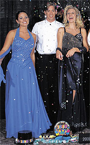 Blue Feisty-LeRaye and Navy Putros Couture gowns