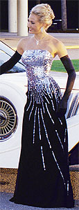 Tiffany Designs Black Prom dress