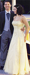 Precious Formals Yellow Prom gown