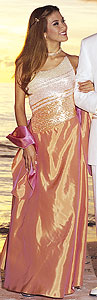 Orange 1001 Nights Prom Dress