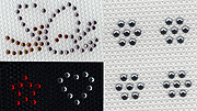 Swarovski bead tattoo photos