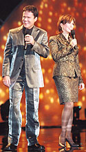 Donny and Marie Osmond