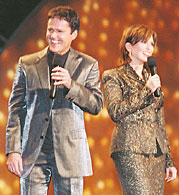 Donny and marie photo