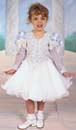 Feisty-LeRaye white/blue dress