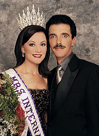 Mrs. International 2002 Tonya Matney and husband Dale.