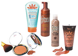 Sunscreens and bronzers photo
