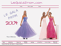 Le Gala Prom web site