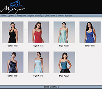 Mystique Prom web site