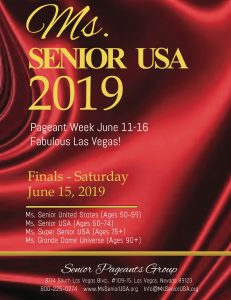 Ms. Senior USA Pageant pageant, senior pageant