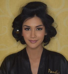 chignon hair, pageant hair, prom hairstyle