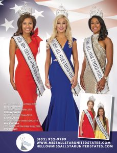 Miss All-Star United States Pageant Miss All-Star United States Pageant crowns five titleholders during the national pageant. Beauty pageant titles include Pre-Teen Miss All-Star United States, Junior Miss All-Star United States, Ms. All-Star United States, Miss All-Star United States, and Miss Teen All-Star United States.