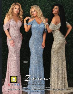 Zasa Chic prom dress, pageant gown, evening gown, homecoming dress