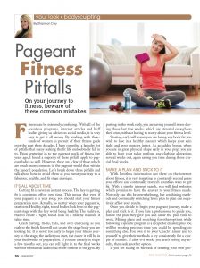 fitness, fitness program, fitness pitfalls, beauty, beauty tips, pageants, pageantry