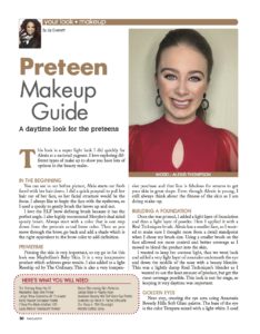 preteen makeup, makeup tutorial, daytime makeup, stage malkeup, photoshoot makeup, beauty, beauty tips