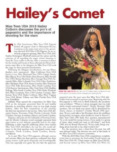 miss teen usa 2018, hailey colborn, pageantry, pageantry magazine, beauty